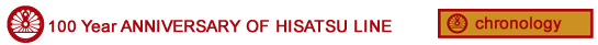 100 Year ANNIVERSARY OF HISATSU LINE